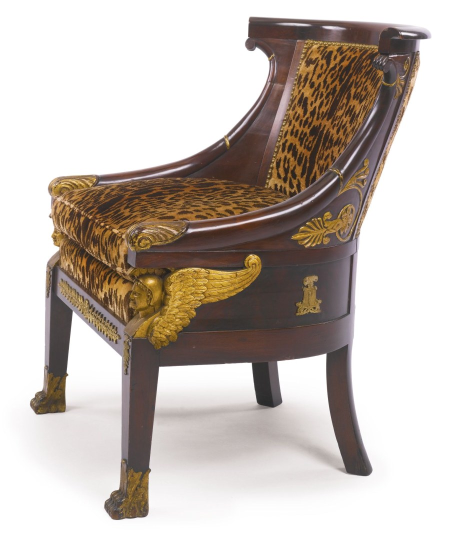 Кресло Бержер Ампир