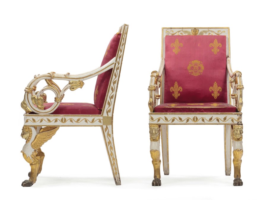 Кресло гондола Бержер Ампир