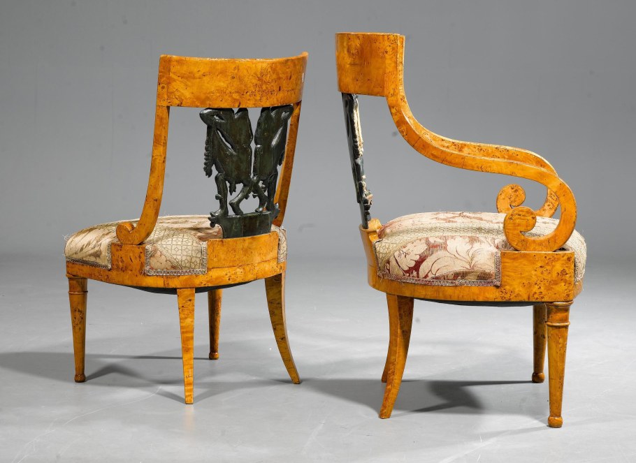 Кресло Бержер Ампир