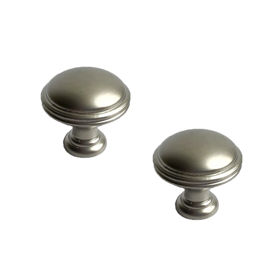 Ручка хром матовый кнопка Gamet (Польша)