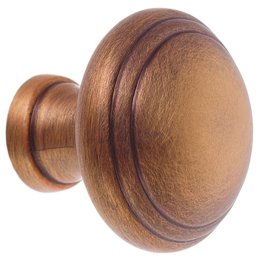 Ручка-кнопка FK 015-knob бронза античная (TDM)