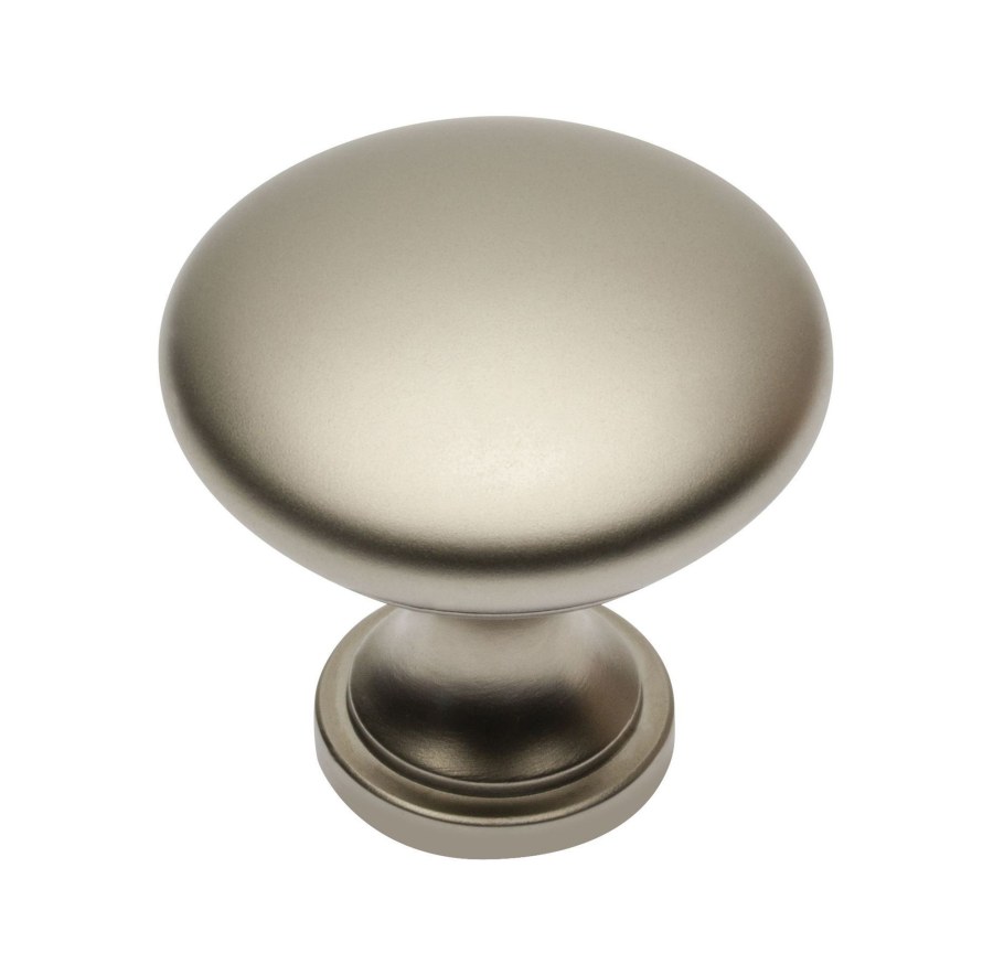 Ручка-кнопка rc017sc/DBL цвет матовый хром