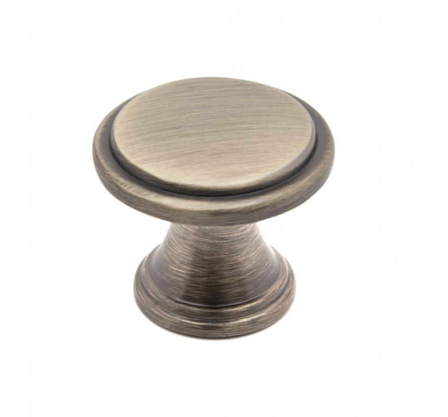 Ручка кнопка Боярд бронза