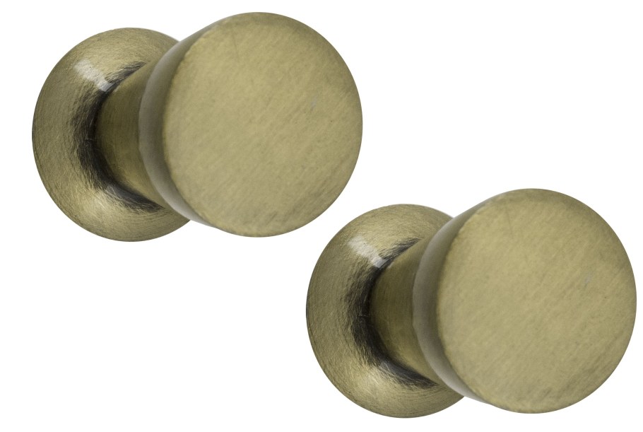 Ручка-кнопка Bergamo, шлифованная сталь, GS-Berga-1-06