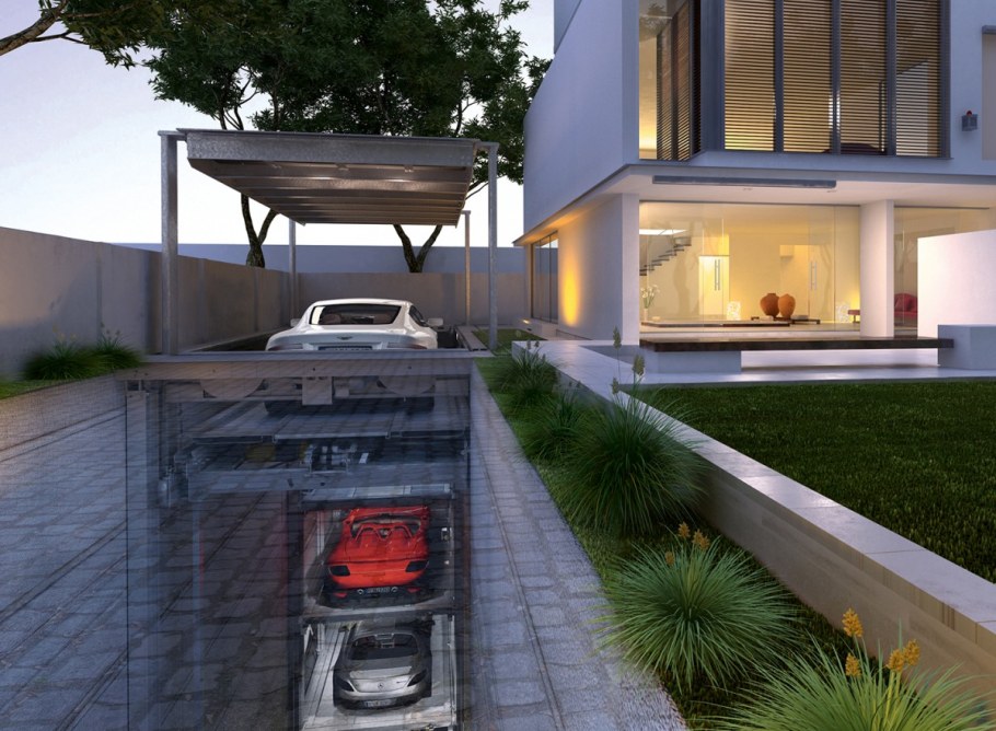 Комбинированные гаражи