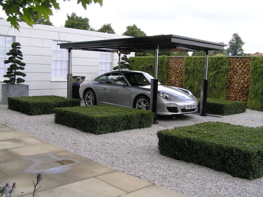 Гараж на склоне