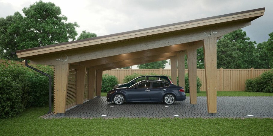 Гараж Модерн на 4 машины