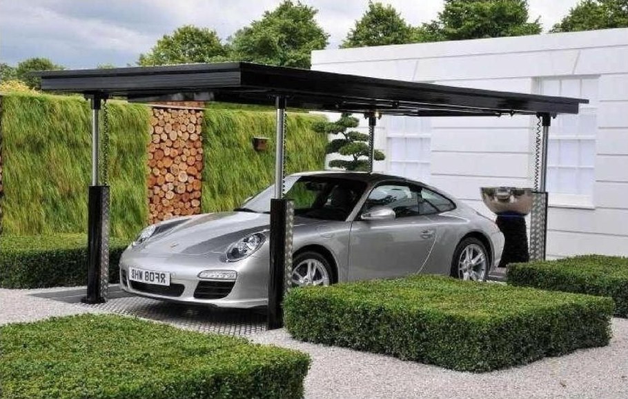 Современные гаражи для автомобилей