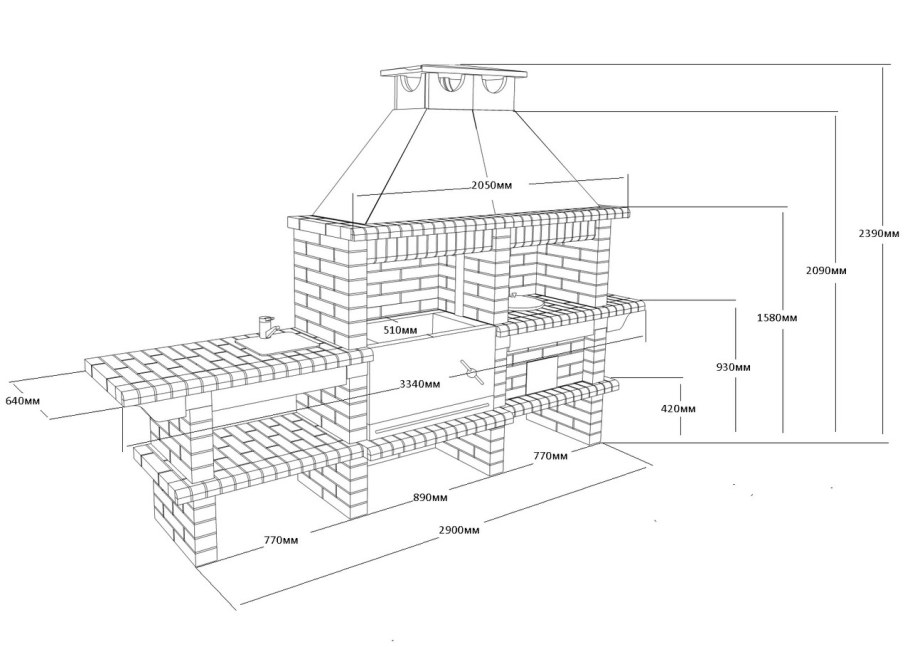 Барбекю Saunday ref 730