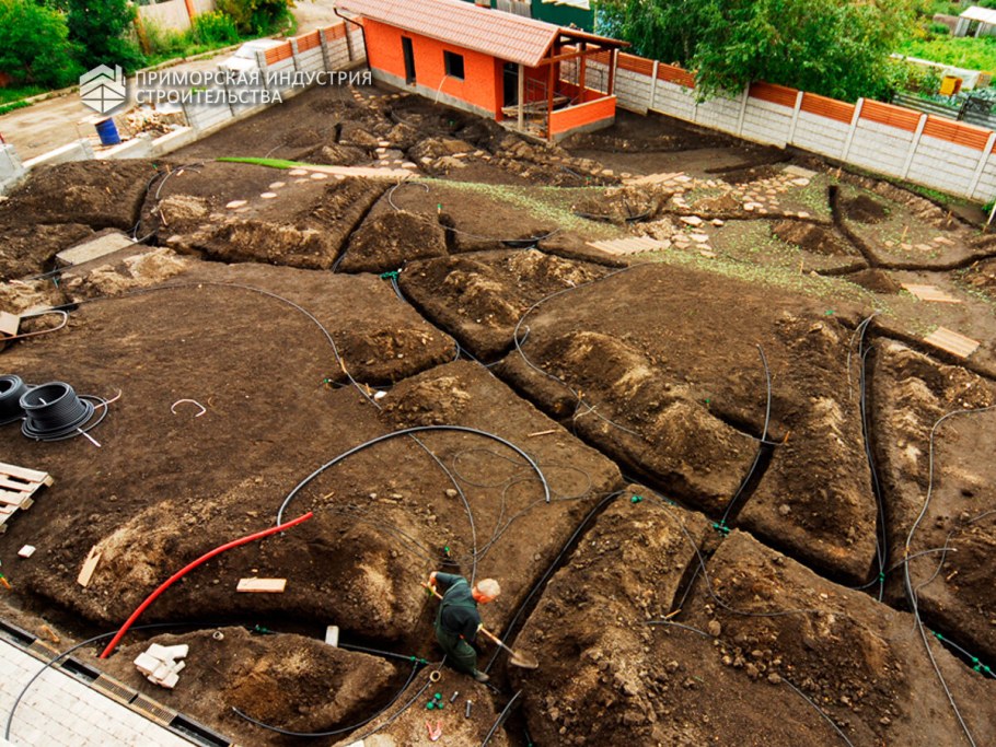 Дренажная система на участке