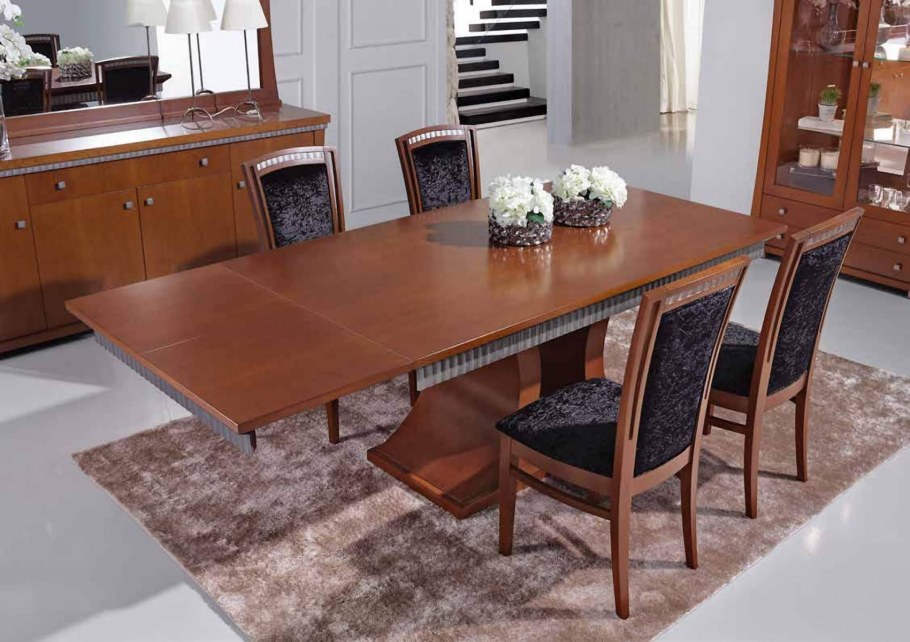 Обеденный набор Джоконда корень дуба глянец Эра мебель