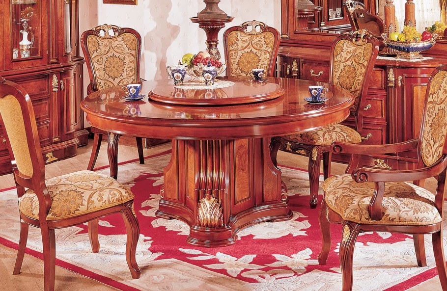 Стол обеденный раздвижной «Роял» (Royal) (Тобакко)