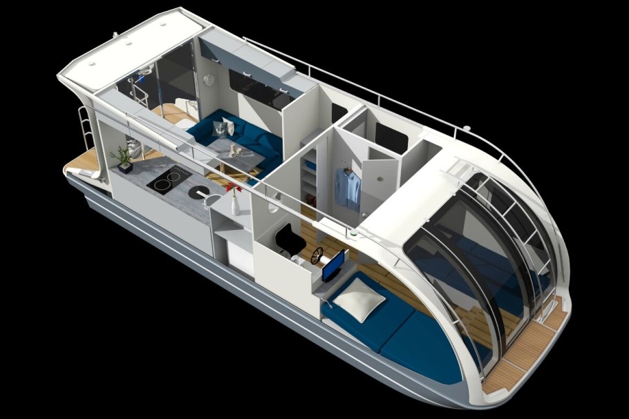 Лодка Хаус хаусбот