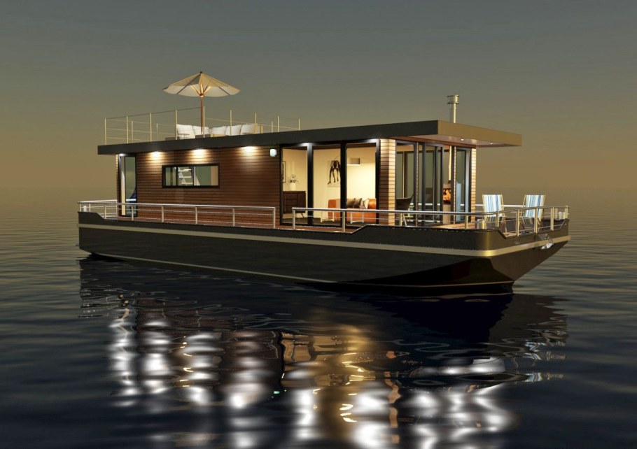 Плавучий дом хаусбот
