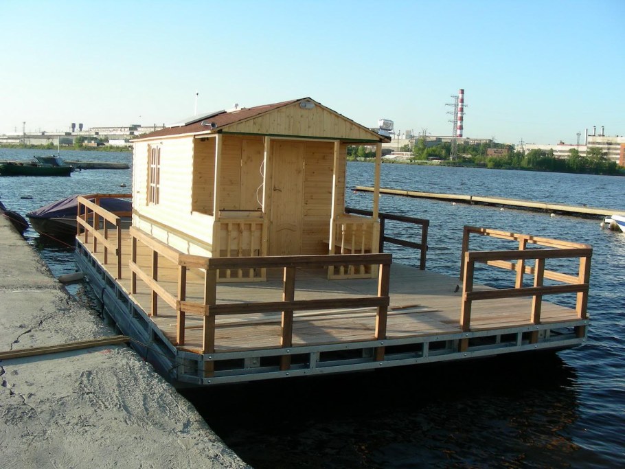 Понтонная плавдача