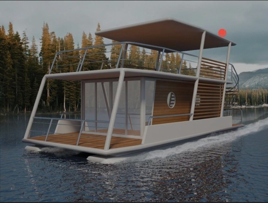 Понтонный хаусбот
