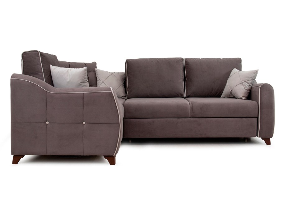 Диван - кровать Френсис велюр Конго Браун