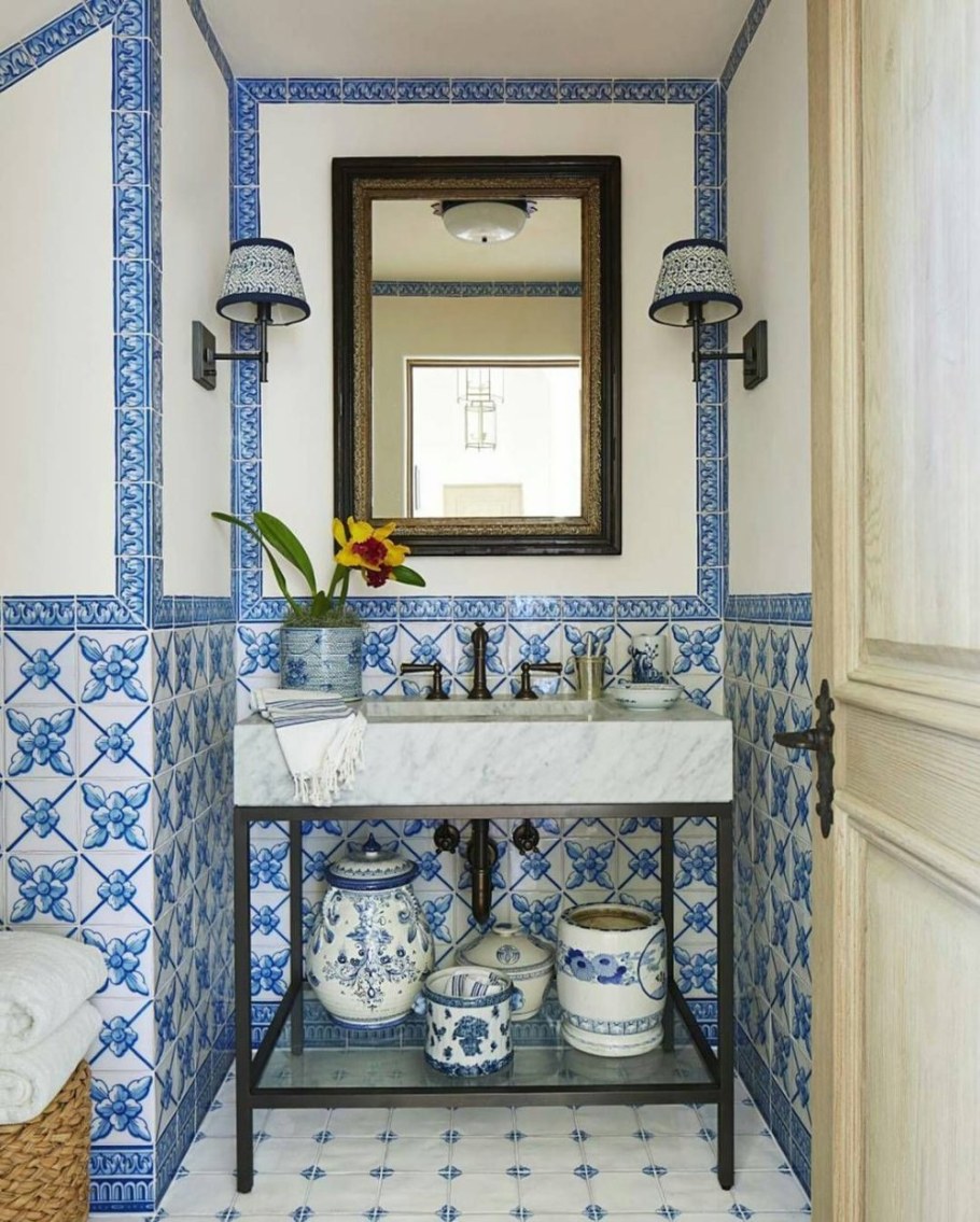 Керамическая плитка в скандинавском стиле