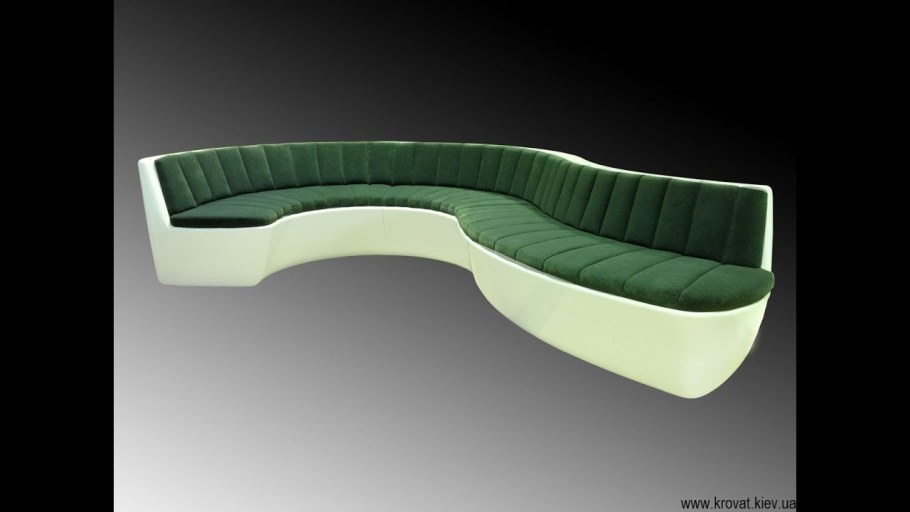 Необычные полукруглые диваны