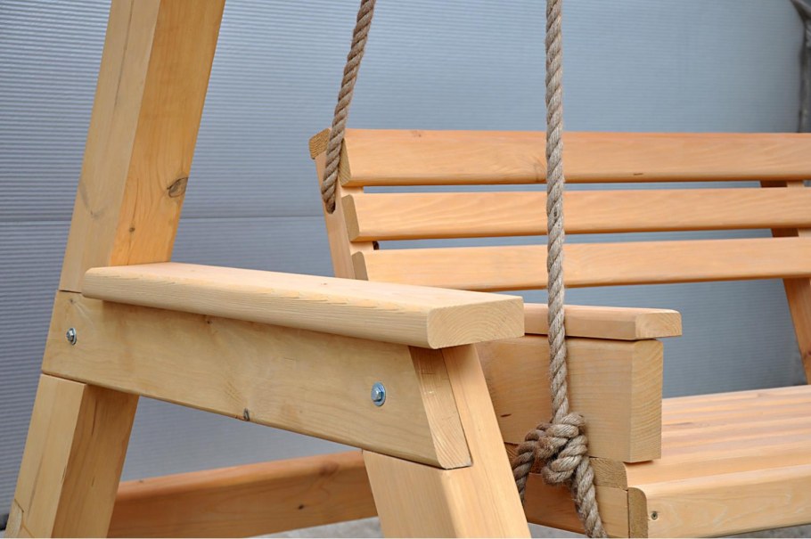 Деревянная качель Размеры