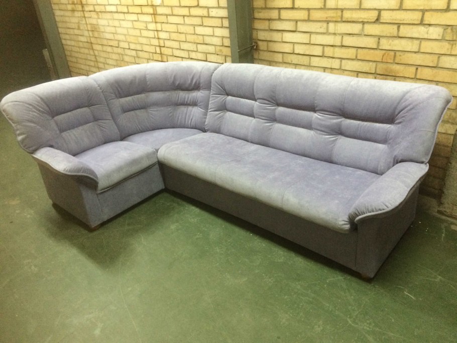 Перетяжка углового дивана