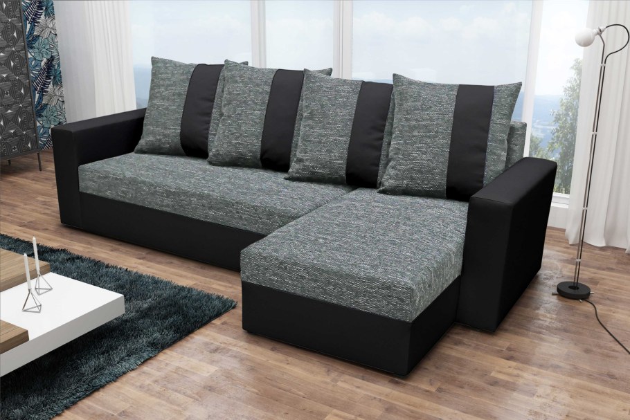 Двухцветный диван