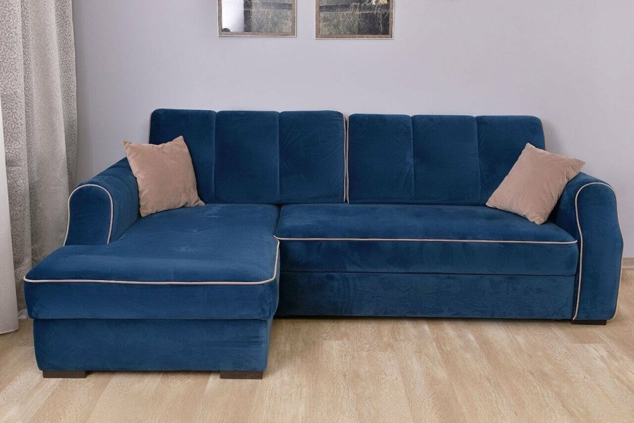 Диван Оскар Симпл синий