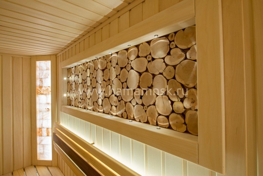 Декор для бани из дерева