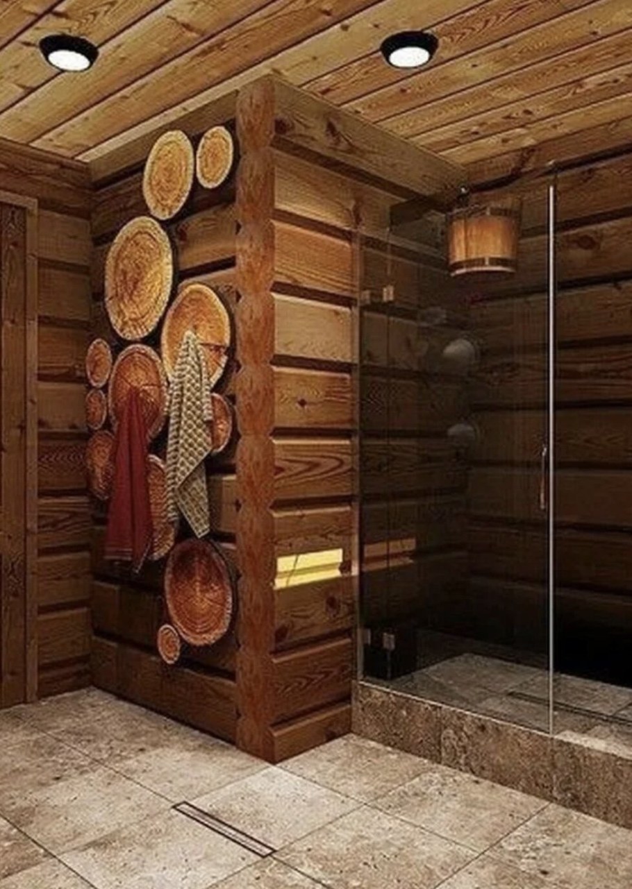 Фотообои для предбанника