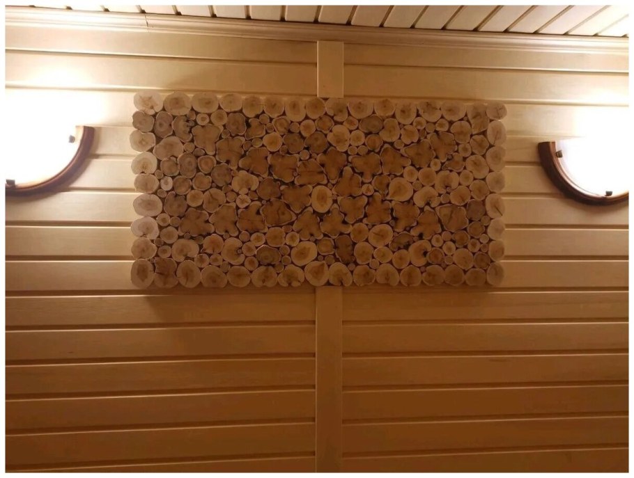 Можжевеловое панно для бани