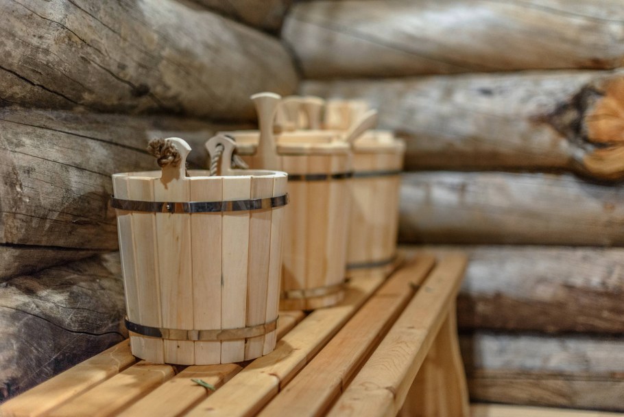 Декор комнаты отдыха в бане