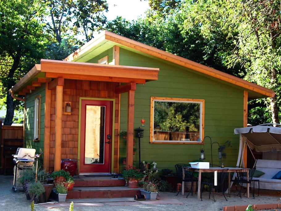 Мини-домик "tiny House" с кухней 7х4.8м