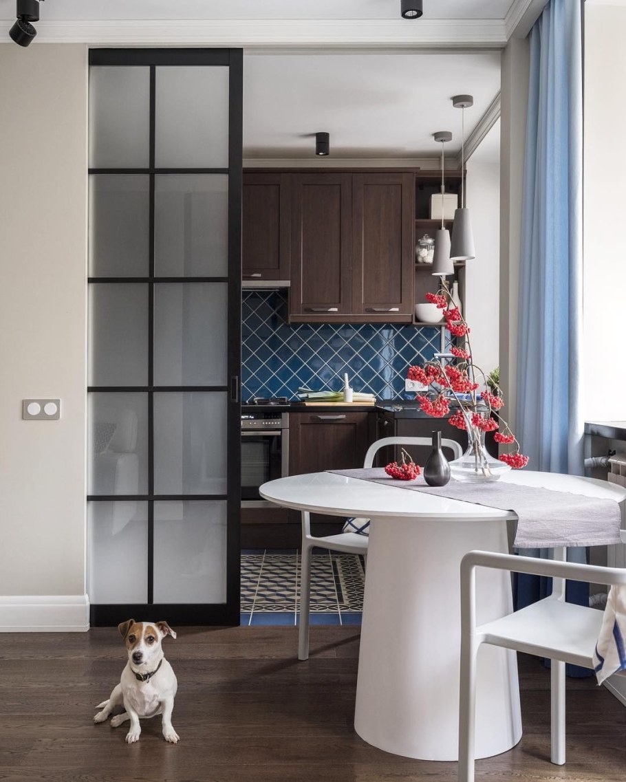 Объединение маленькой кухни с комнатой