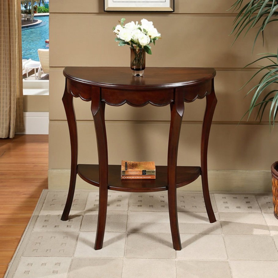 Стол-консоль Афина орех #80348558