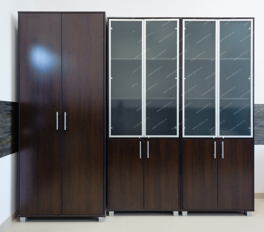 Стеллаж Бейсик 2, крафт/белый