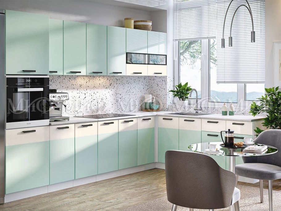 Синяя кухня Леруа