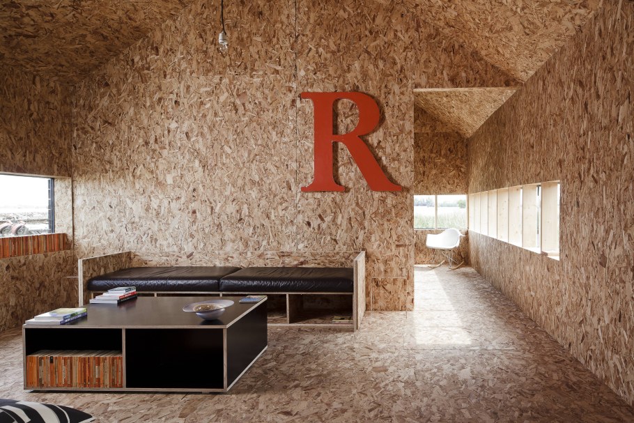 Шкаф лофт из ОСБ