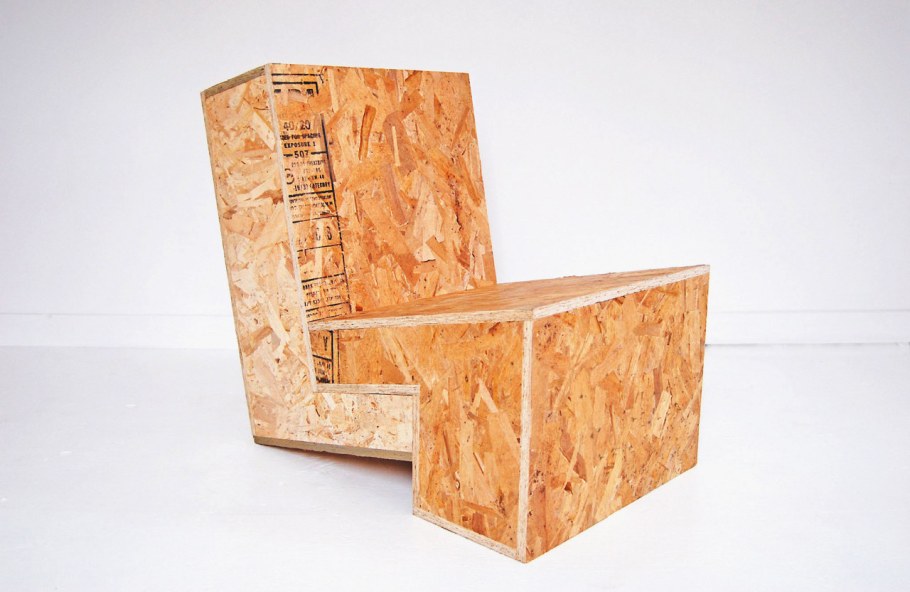 Шкаф из ОСБ В интерьере лофт