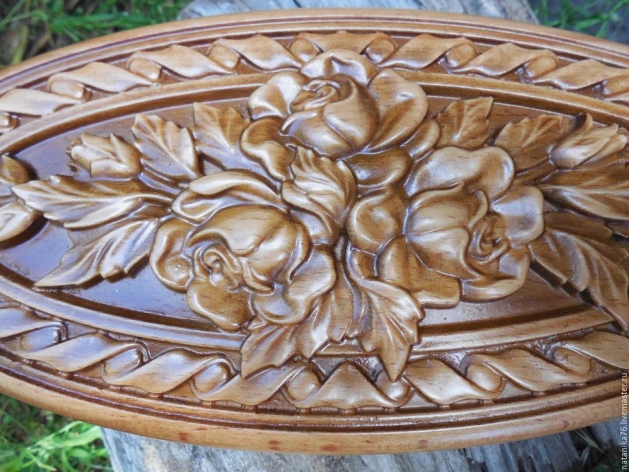 Плоскорельефная резьба Кудринская резьба
