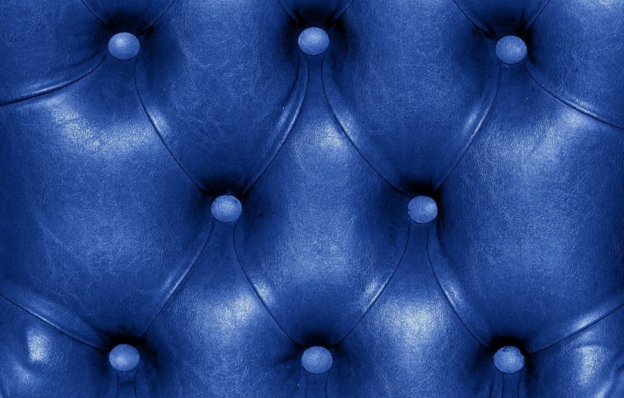 Синяя обивка