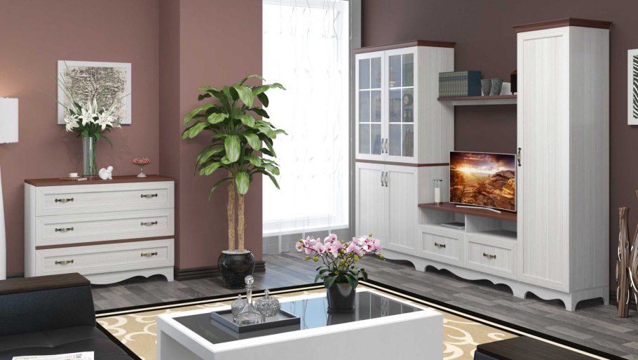 Стендмебель Амелия гостиная модульная