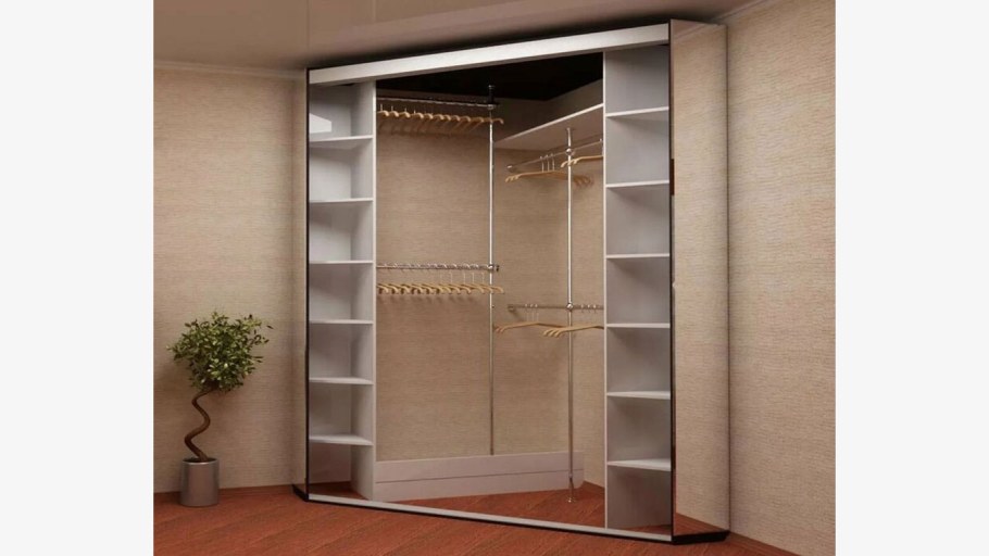 Шкаф купе в нишу