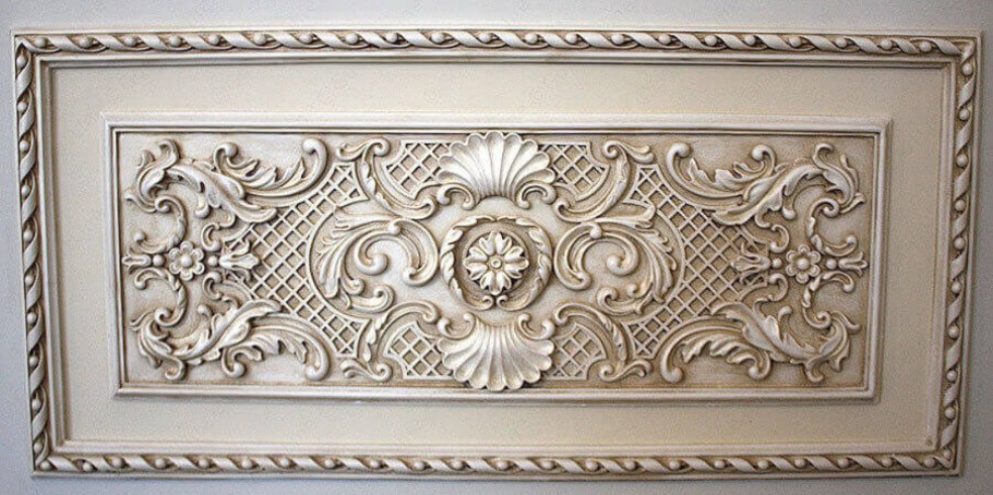 Патинирование лепнины