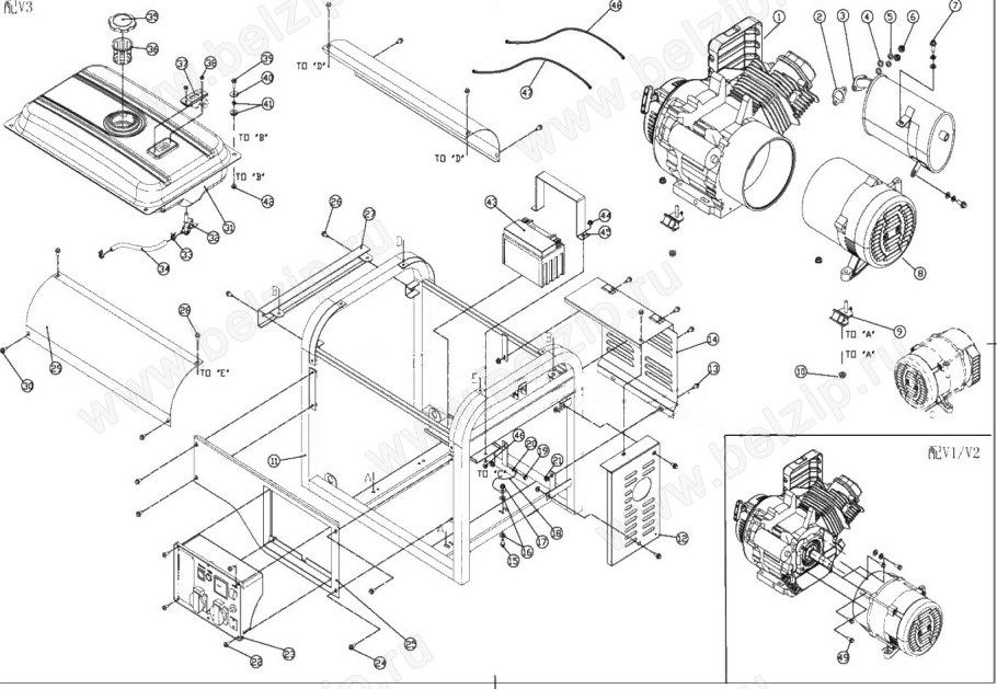 Закрытый корпус фермы для майнинга чертеж