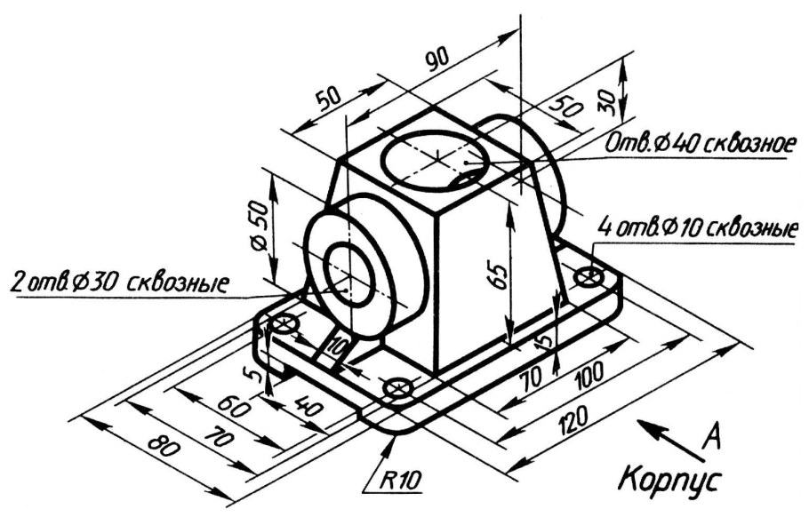 Монтажный чертеж РЭА