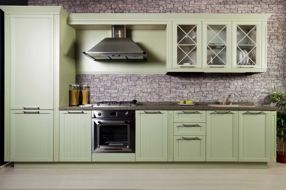 Кухня Портофино олива