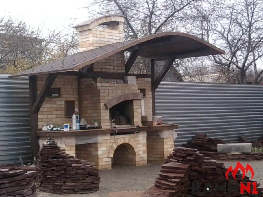Терем беседка барбекю