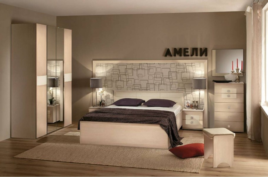 Модульная спальня Амели