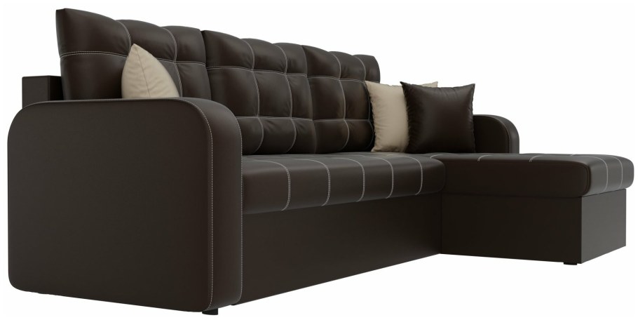 Угловой диван Puffo Ливерпуль Velvet Yellow