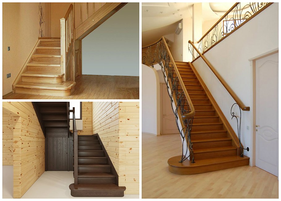 Ступени в площадке частном доме